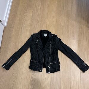 IRO Jade Leather Jacket, Size 0